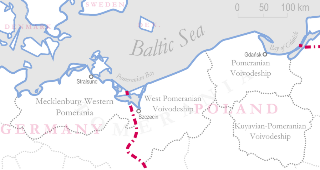 Pomerania map