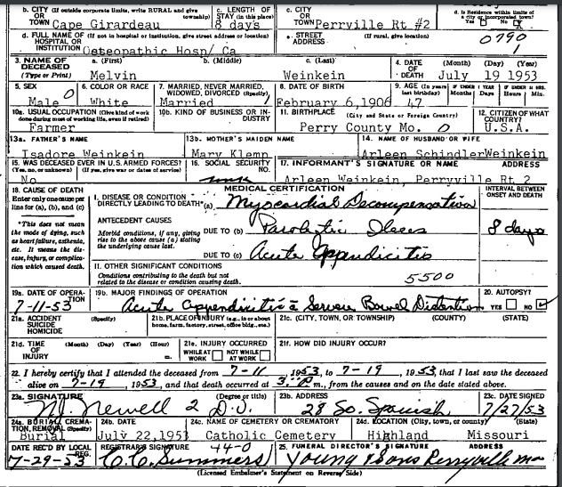 melvin-weinkein-death-certificate